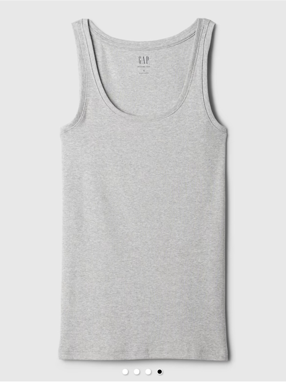 GAP Modern Tank Top in Light Gray - Picture 4 of 10